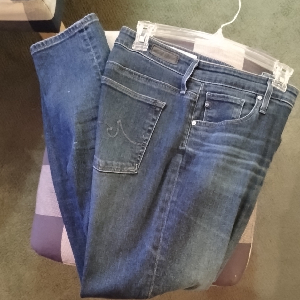Anthropologie Dark Blue Skinny Jeans